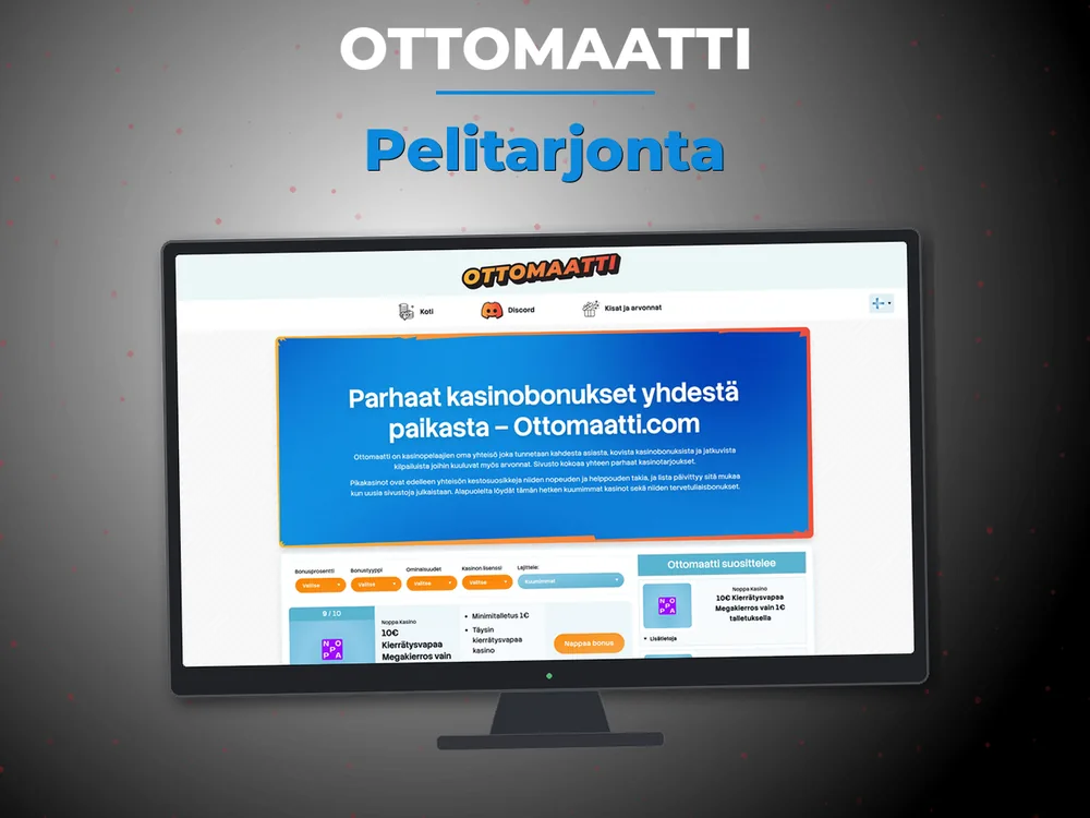 Ottomaatti - Pelitarjonta